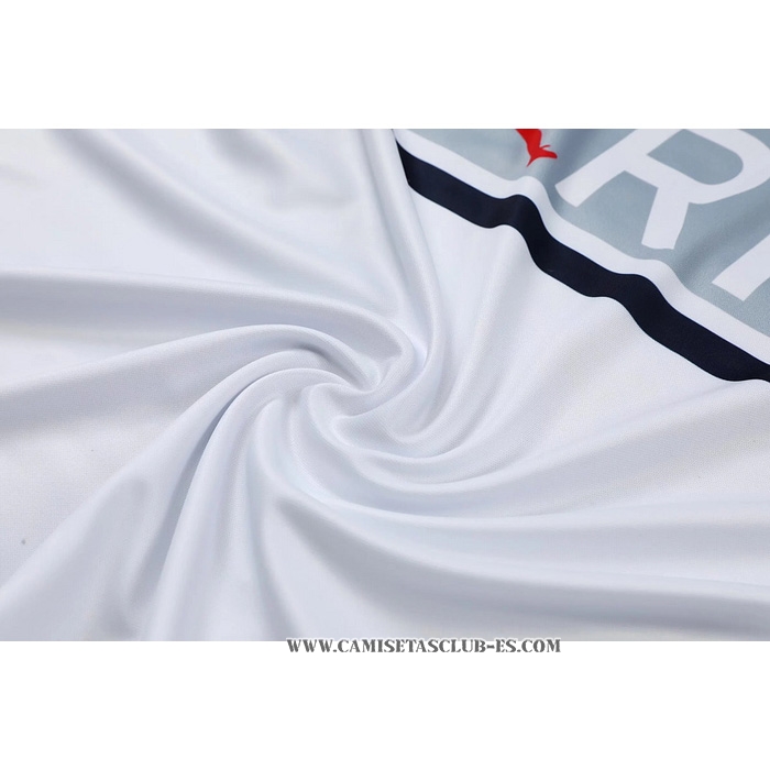 Camiseta de Entrenamiento Paris Saint-Germain 22-23 Sin Mangas Blanco y Gris